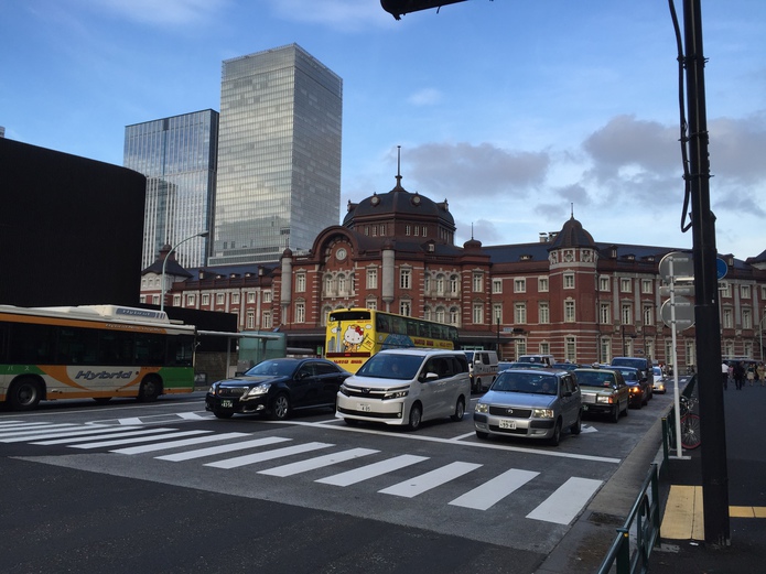 修復後の東京駅を見たのは二回目、かな？